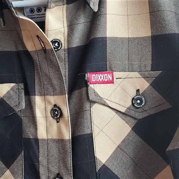 DIXXON Flannel Co Women's The TANGO Flannel Shirt Size MED - Picture 3 of 7